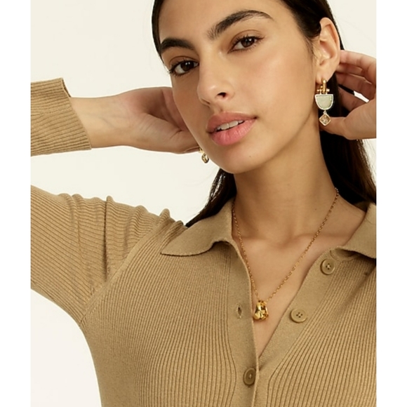 J. Crew Black Long Sleeve Dress - Picture 4 of 8